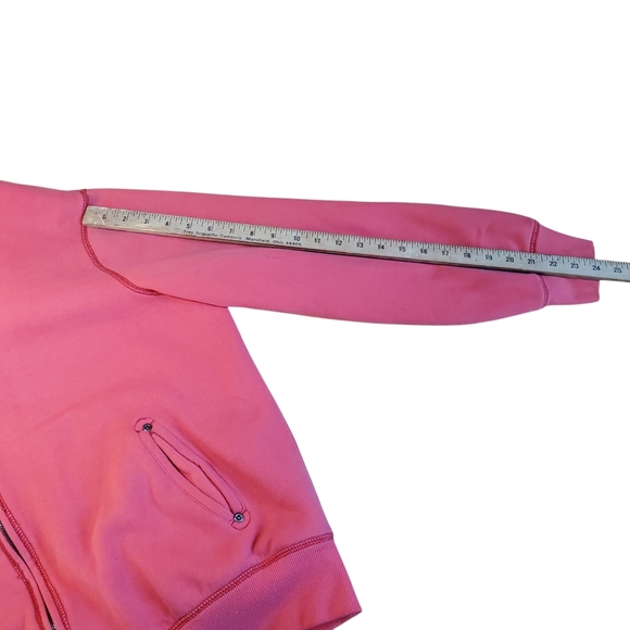 GreenTea Coral Zip-Up Hoodie. Sherpa Lined. Women's XL. H101 - Picture 7 of 8